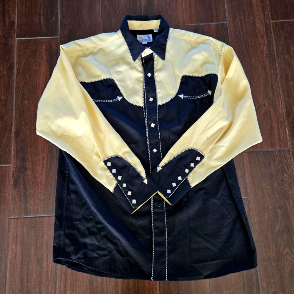 Vintage '90's Panhandle Slim Western Shirt Men's Size L - Picture 8 of 15